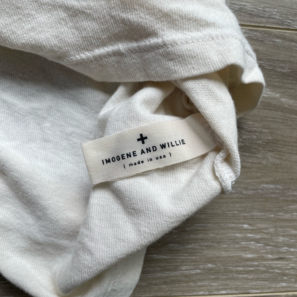 Imogene + Willie The Heart Tee 100% Cotton Sz S EUC - Picture 5 of 8